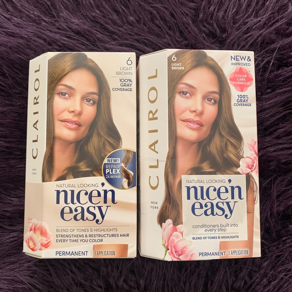 Brand new: light brown hair dye